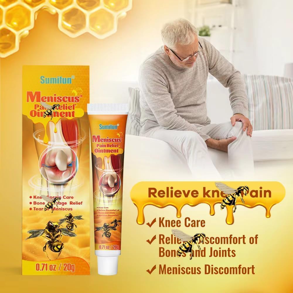 Bee Venom Pain Relief Cream – Fast-Acting Natural Joint & Muscle Support (5PCS)