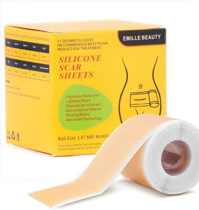 Silicone Scar Removal Tape Roll (1.6" × 60")