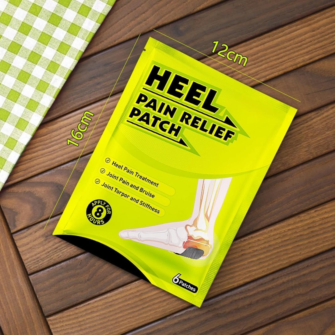 Heel Pain Relief Patches (6 Pack)